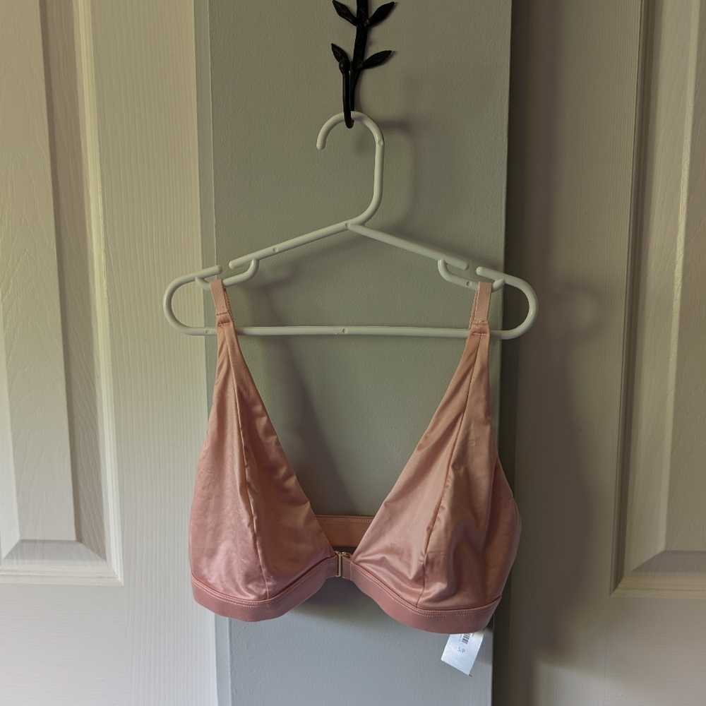 La Senza Pink Satin Bra NWT